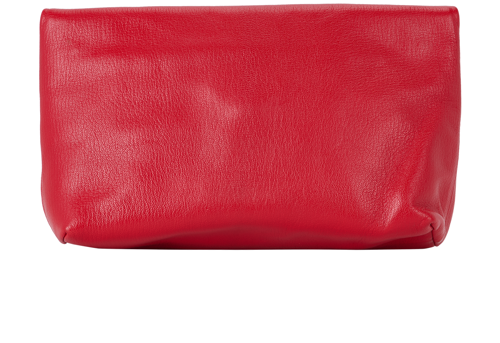 Clemmie Clutch, &pound;250, Handbags, Red, Leather, Back view